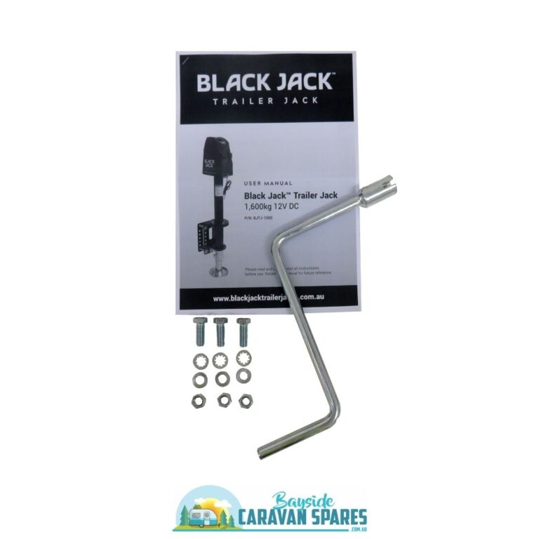 Black Jack™ Trailer Jack BJTJ100012V Electric Trailer Jack with Clamp
