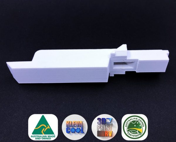 RV Door Latch Tongue Compatible with Jayco Doors-WHITE- 2013 Onwards