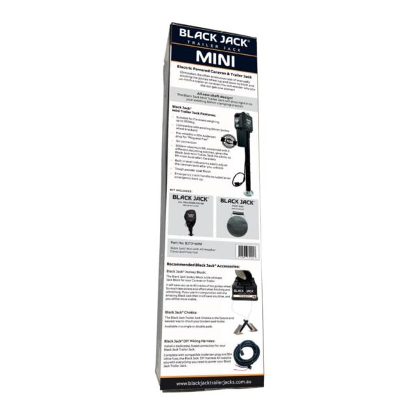 Black Jack 12V Electric Trailer Jack Mini -BJTJ-MINI (New, Just Released!) - Image 5