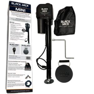 Black Jack 12V Electric Trailer Jack Mini -BJTJ-MINI (New, Just Released!)