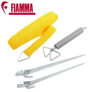 Fiamma Awning Tie Down Kit - Yellow 98655-128