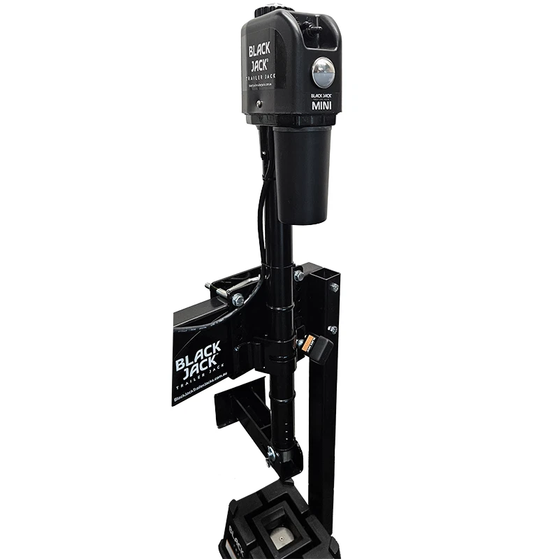 Black Jack Electric Trailer Jack-MINI with NEWLY RELASED FOLDING FOOT - Image 2