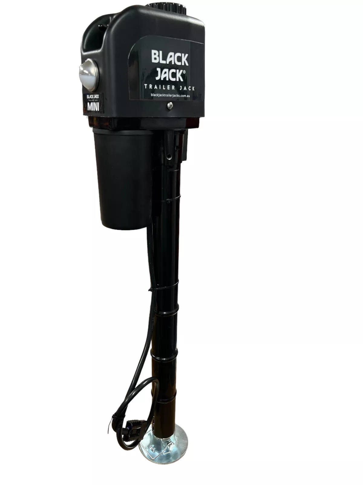 Black Jack Electric Trailer Jack-MINI with NEWLY RELASED FOLDING FOOT - Image 4